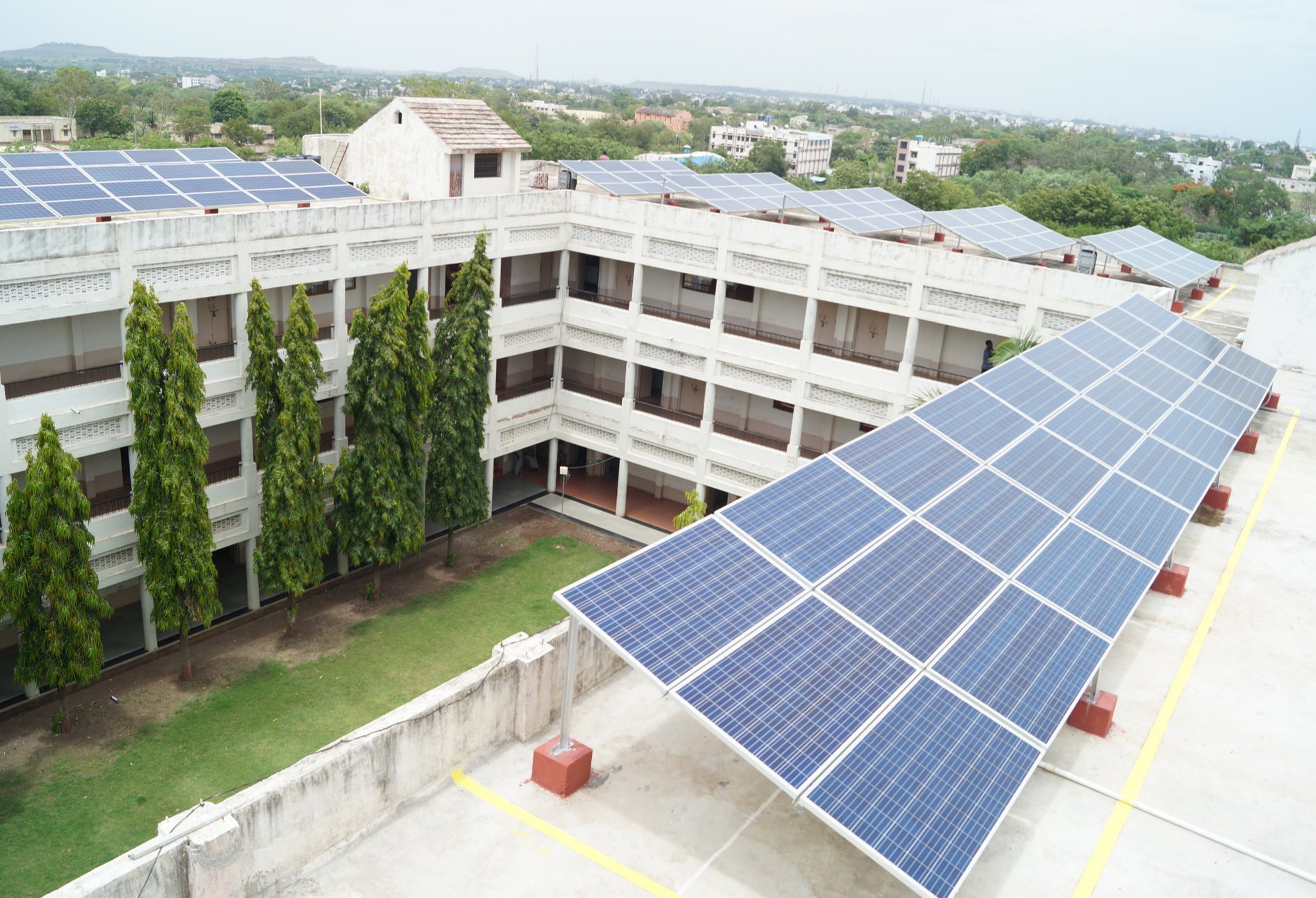 Industrial Solar Power Plant